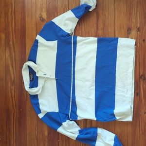 Rowing Blazers Striped Rugby - Blue & White XL